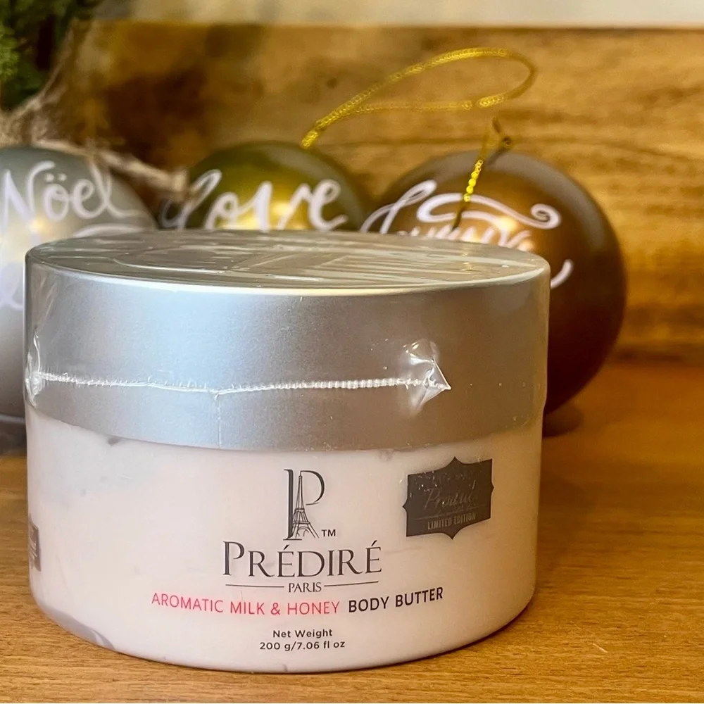 Prédire Paris Aromatic Milk & Honey Body Butter 7oz. In Sealed Container